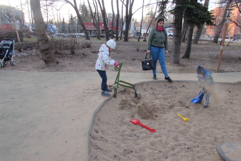 Большая Космическая прогулка на ВДНХ. Ч.4. Детские площадки