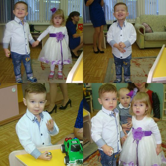Наш первый утренник в саду
