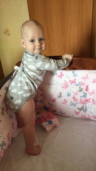 Моя конфетка встала в