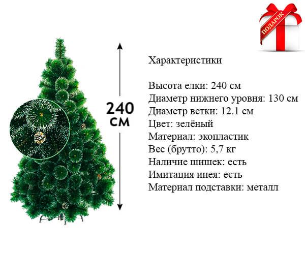 посоветуйте искусственную елку? примерно 2,2м высоты.Где покупали?