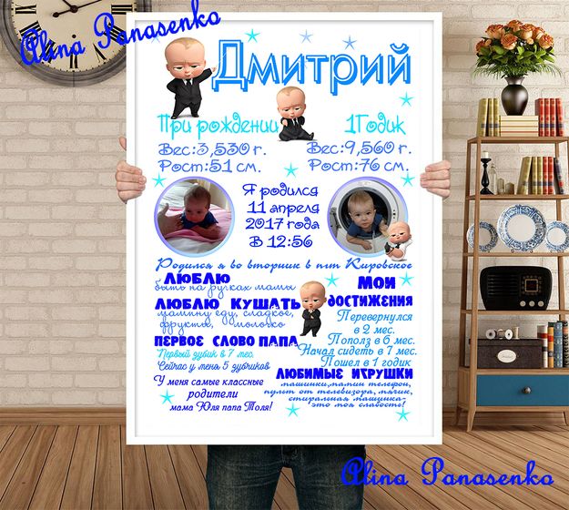 Мои метрика и постеры