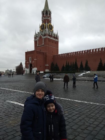 Наша поездка в Москву.
