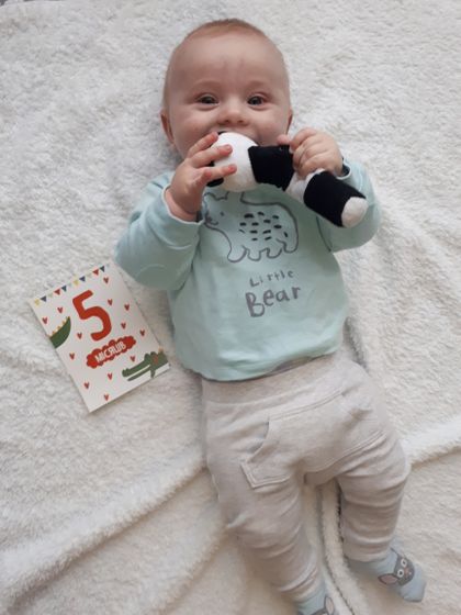 Дамику 5 месяцев!❤