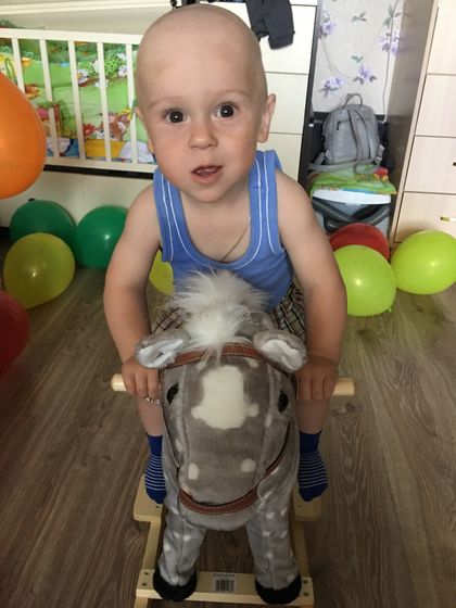 Сынишке годик!