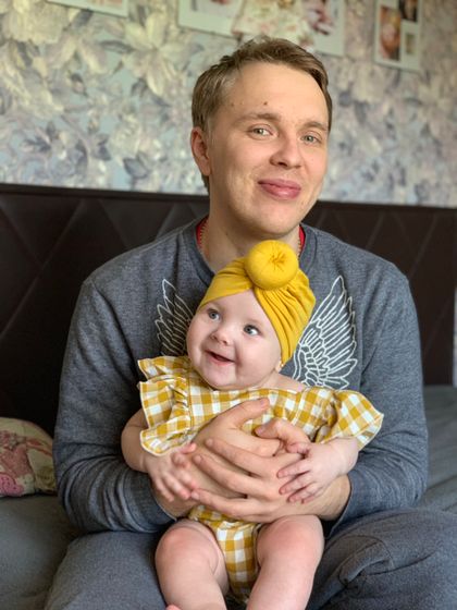 Немного шестимесячных фоточек себе