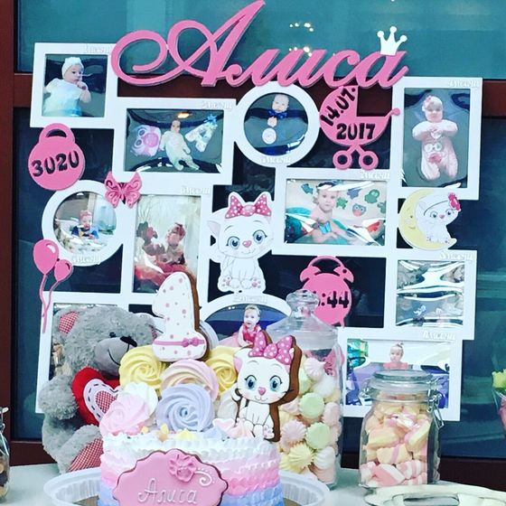 Годик Алисе)))🎂💕🌹