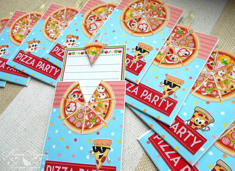 Детский День рождения в стиле PIZZA PARTY