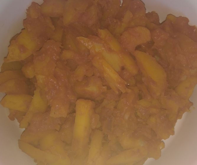 Вкусная картошка в мультиварке на режиме “Выпечка”.