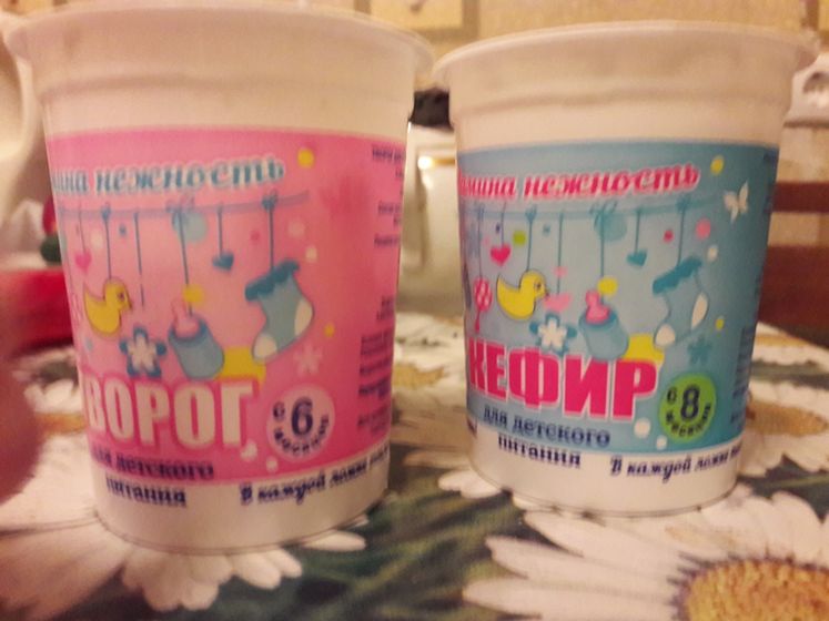 Творог и кефир в Сургуте