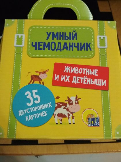 Карточки: животные и их детеныши
