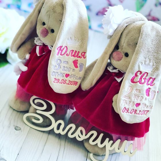 Именные игрушки с метрикой - уникальные памятные подарки