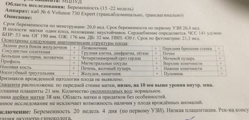 2-ой скрининг ?
