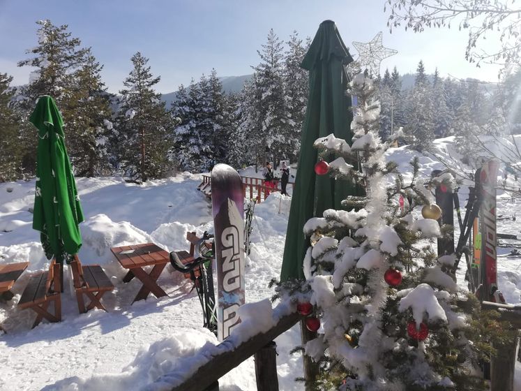 Горнолыжка с детками. Фото.