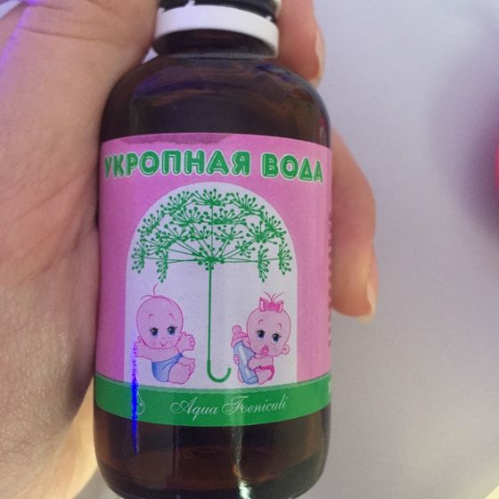 Укропная вода