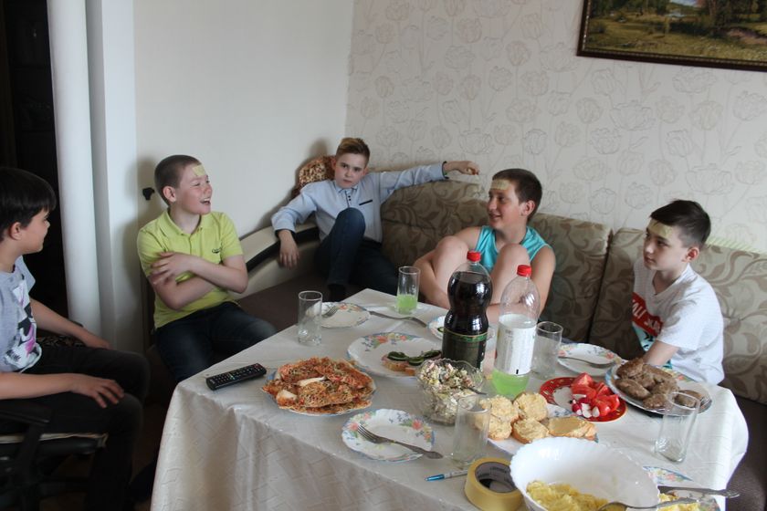 День Рождения сына и тортик