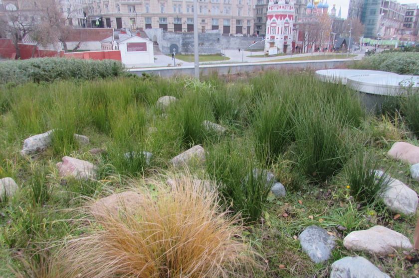 Парк Зарядье. Ч.1. Прогулки по парку