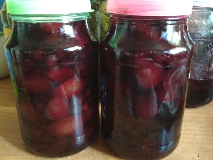 Мои первые засолки и варенья