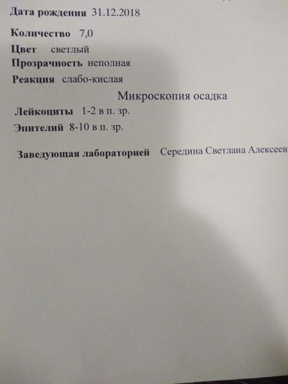 Кто понимает в анализах мочи?