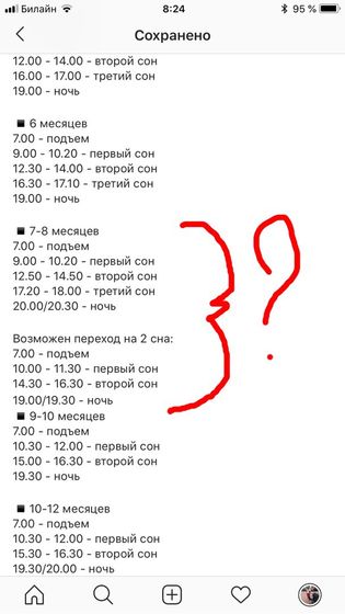 Во сколько 🚼 вы укладываете спать на ночь?