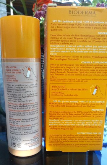 Bioderma nude touch spf 50+.Мой отзыв.