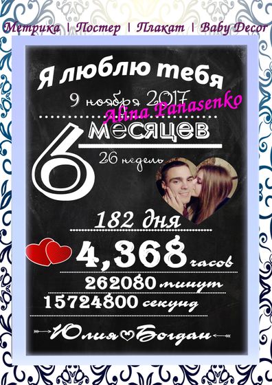 Делаю метрика и плакаты