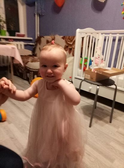 Анжелике 1 годик!👧💗👪