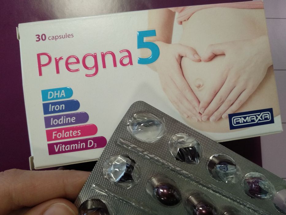 Витамины для беременных Прегна-5